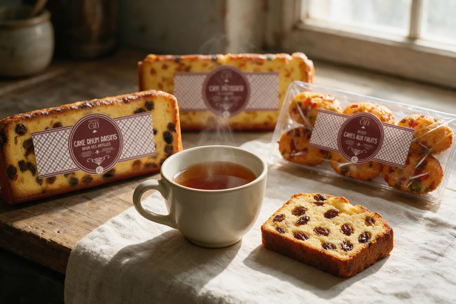 Biscuits, gâteaux et confiseries