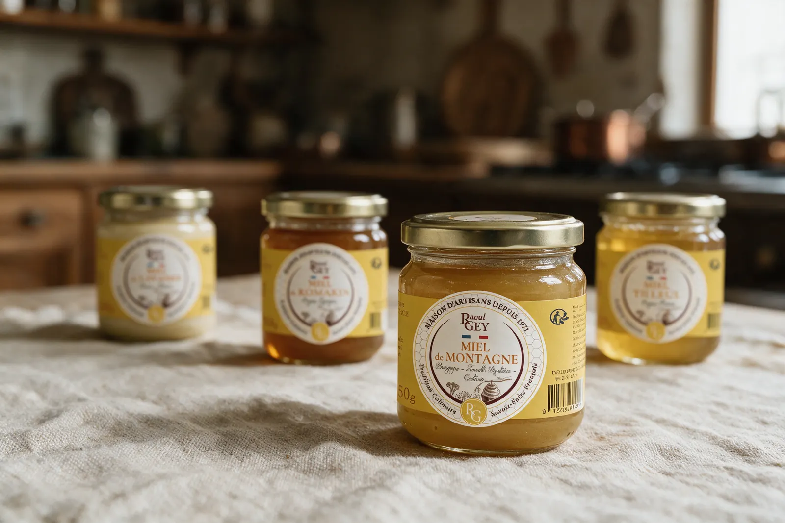 Confitures, miels et pâtes à tartiner