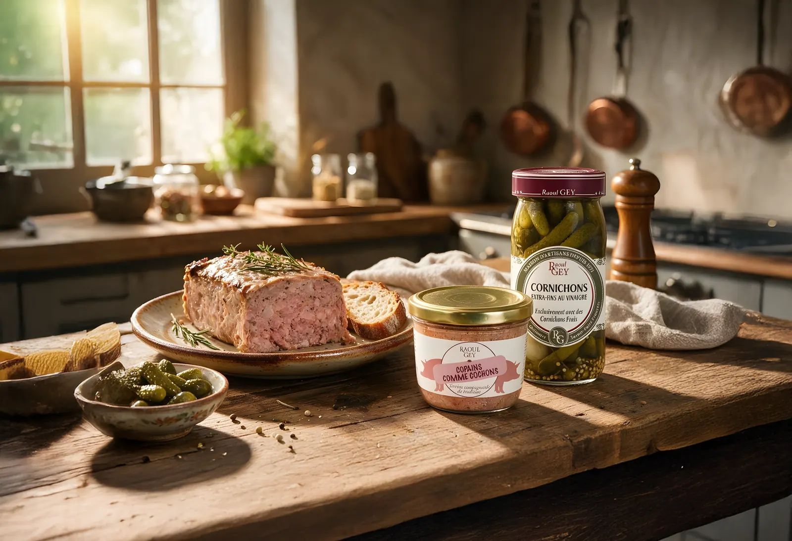 Terrines, foie gras et plats cuisinés